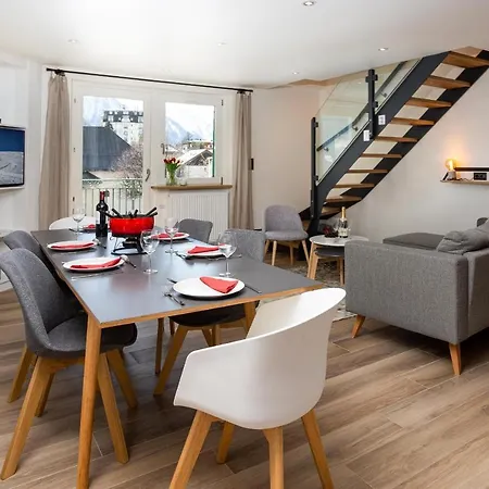 Le Panoramic Mont Blanc - Year Apartman Chamonix
