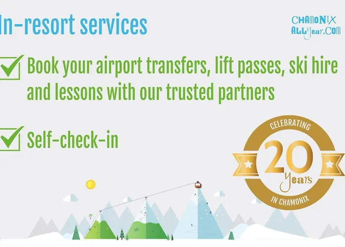 Le Panoramic Mont Blanc - Year Apartment Chamonix