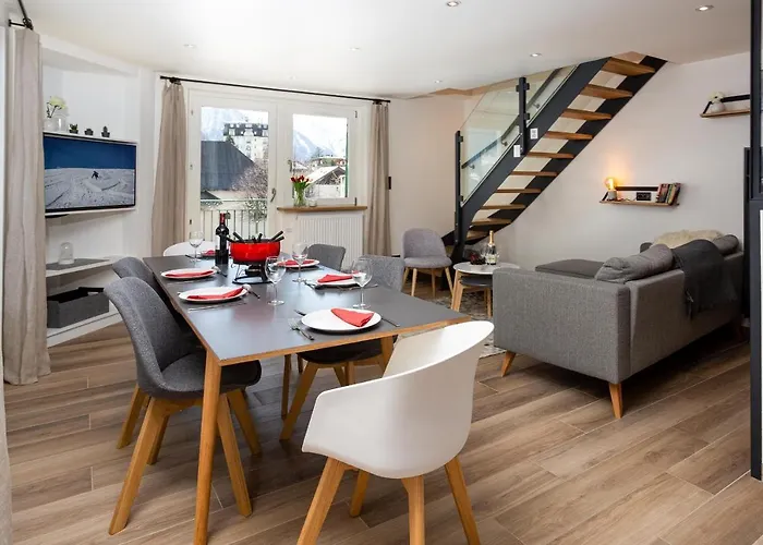 Le Panoramic Mont Blanc - Year Apartment Chamonix